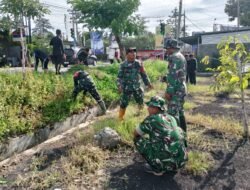 Kodim Pemalang, Polres, dan Pemda Gelar Karya Bakti Jumat Bersih di Kecamatan Taman