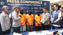 Polresta Tangerang Bongkar Jaringan Narkoba Antarprovinsi, 35 Paket Besar Ganja Diselundupkan dalam Motor Vespa