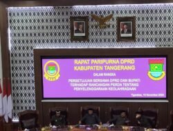 Rapat Paripurna DPRD Kabupaten Tangerang, Partai Demokrat: Menerima Rancangan Perda tentang Penyelenggaraan Keolahragaan