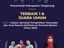 Direktur RSUD Pakuhaji Ucapkan Selamat Kepada Pemkab Tangerang Atas Diraihnya Juara Umum dan Penghargaan Terbaik 1