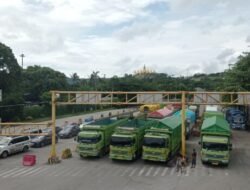 Menjelang Libur Pergantian Tahun Baru Pergerakan Bus dan Truk Logistik di penyeberangan Bakauheni Merak Menunjukkan Tren Peningkatan dari Sumatera Ke Jawa