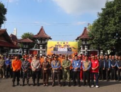 Dandim 0711/Pemalang Bersama Bupati dan Kapolres Pimpin Apel Gelar Pasukan Kesiapsiagaan Bencana Tahun 2025