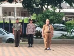 Sinergi, Danramil Legok Ikuti Apel Bersama Tingkat Kecamatan Cisauk