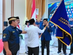 Adi Bonchu Resmi Dilantik Sebagai Ketua Karang Taruna Kecamatan Curug