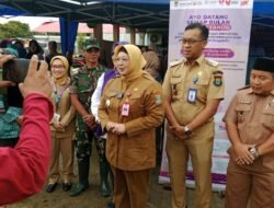 TNI AD Kawal Gerebek Posyandu di Rajeg, Perkuat Deteksi Dini Stunting Anak dan Ibu Hamil