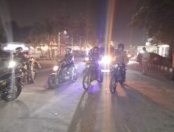 Intensifkan Keamanan Wilayah Koramil 11/Pasar Kemis Patroli Malam