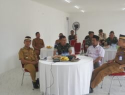 Koramil 14/Panongan Ikuti Vicon Wakil Panglima TNI Terkait Pembangunan KDKMP