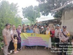 TNI AD Turun Langsung Cek Lokasi Banjir di Panongan, Danramil 14 Pantau Dampak Luapan Kali Manceri