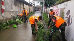 Koramil 03/Legok Perkuat Sinergitas Bersama Warga Tangani Sampah