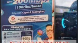 Diduga Kirana Wifi Promosikan Wifi 200 MBPS, Konsumen Hanya Terima 10 MBPS