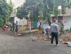 Kolaborasi Koramil 02/Taman Bersama Warga Dalam Rangka Launching Perdana KDKMP