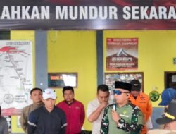 Dandim Pemalang Bersama Forkopimda Monitoring Pencarian Orang Hilang di Jalur Pendakian Gunung Slamet
