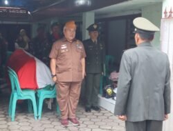 Kodim 0711/Pemalang Gelar Upacara Persemayaman dan Pemakaman Militer Almarhum Brigjen TNI (Purn) M. Haryanto, S.IP