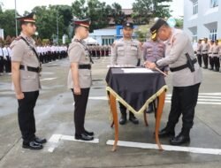 Polresta Tangerang Gelar Sertijab Kabag, Kasat, dan Kapolsek, Ini Daftarnya