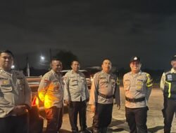 Patroli Mobile Dini Hari, Polsek Pasar Kemis Antisipasi Gangguan Kamtibmas