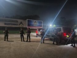 Strategi Cegah Gangguan Keamanan Koramil 04/Cikupa Patroli Malam