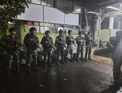 Koramil 11/Pasar Kemis Intensifkan Patroli Bermotor Pastikan Wilayah Aman Dan Kondusif