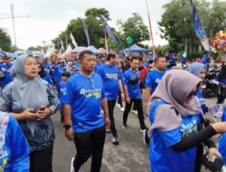 Kasdim Pemalang Ikuti Fun Walk Peringatan Hari Jadi ke-33 PDAM Tirta Mulia Kabupaten Pemalang