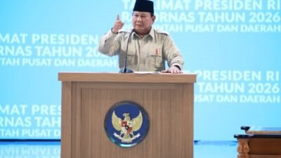 Pertemukan Seluruh Unsur Pemerintahan, Presiden Prabowo Apresiasi Rakornas Pusat–Daerah 2026