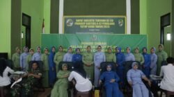 Peringati HUT ke-80 Persit KCK Tahun 2026, Persit KCK Cabang XXI Kodim Pemalang Gelar Bakti Sosial Donor Darah