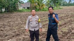 Bhabinkamtibmas Polsek Tigaraksa Cek Lahan Jagung di Desa Daru