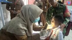 Dinkes Bersama Satgas TMMD 127 Brebes Gelar Pemberian TAF di SDN Cikuya 01
