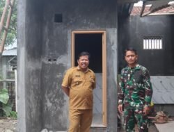 Kades Cikuya dan Satgas TMMD Pastikan Progres MCK Mushola Al-Badriah Capai 70 Persen