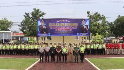 Danramil Comal Hadiri Apel Gelar Pasukan Operasi Keselamatan Candi 2026 Polres Pemalang