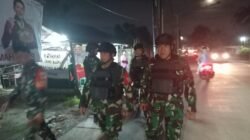 Koramil 13/Cisoka Pengamanan Wilayah Lewat Patroli Maung Malam