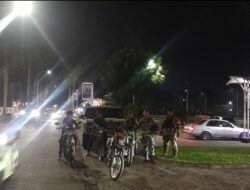 Patroli Malam Koramil 14/Panongan Tingkatkan Pengawasan dan Keamanan di Wilayah