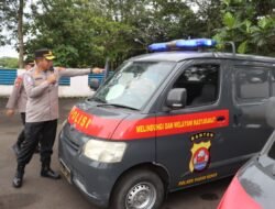 Jelang Operasi Ketupat Maung 2026, Kapolresta Tangerang Cek Kesiapan Kendaraan Dinas