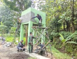 Program Unggulan KASAD “TNI Manunggal Air” di Desa Cikuya Masuki Tahap Finishing