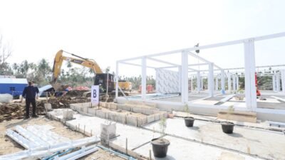 H-9 Lebaran, Satgas PRR Rampungkan 81 Persen Target Pembangunan Huntara