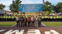 Dandim Pemalang Dampingi Bupati Pimpin Apel Gelar Pasukan Operasi Kepolisian Terpusat Ketupat Candi 2026