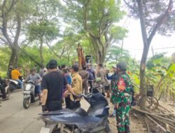 Babinsa Bersinergi Lakukan Monitoring, Penertiban Bangunan Liar