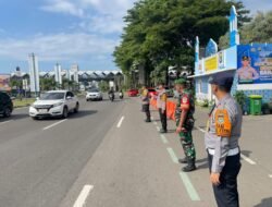 Jelang Hari Raya, TNI Bersinergi di Pos Pantau Lebaran Gading
