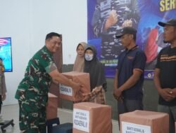 Wakili Dandim, Kasdim 0510/Trs Hadiri Baksos Kodaeral III TNI AL