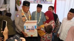 Bupati dan Kapolresta Tangerang Hadiri Santunan Yatim dan Jompo FRJRI di Kronjo