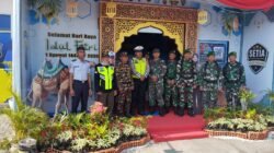 POS PAM Kodim 0711/Pemalang Pastikan Pemudik Aman Melintas di Wilayah Kabupaten Pemalang