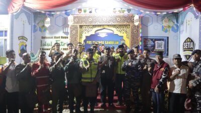 Dandim 0711/Pemalang Bersama Forkopimda Monitoring Pos Pengamanan Arus Mudik Lebaran 1447 H/2026 M