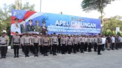 Apel Gabungan, Polresta Tangerang dan Forkopimda Siap Amankan Malam Takbiran