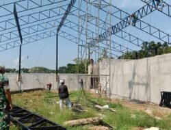 Babinsa Koramil 03/Petarukan Dampingi Pembangunan KDKMP di Desa Pesucen