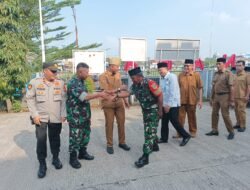 Danramil Koramil 01/ Teluknaga Bersama Kapolsek Teluknaga Dan Camat TelukNaga Gelar Halal Bi Halal