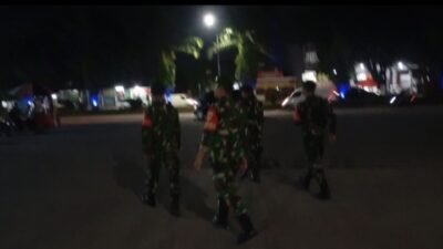 Patroli Maung Koramil 04/Cikupa Amankan Wilayah Malam Hari