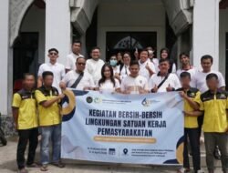 HBP Ke-62, Rutan Kelas I Tangerang Laksanakan Bersih-Bersih Tempat Ibadah dan Pemeriksaan Kesehatan Gratis