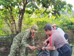 Sertu Risprayitno Wakili Danramil Ikuti Gerakan Nasional Indonesia Asri