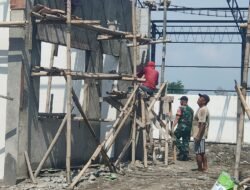 Babinsa Kelurahan Widuri Terus Kawal Pembangunan Koperasi Merah Putih