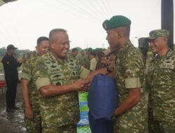 Wakasad Kunjungi Yon TP 942/AW di Tangerang, Tekankan Peran Prajurit sebagai Tentara Rakyat