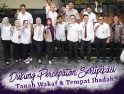 Dukung Percepatan Sertifikasi Tanah Wakaf dan Tempat Ibadah, Kantor Pertanahan Kabupaten Tangerang Gelar Rapat Koordinasi Lintas Instansi