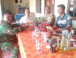 Komsos Humanis Babinsa, Wujudkan Lingkungan Aman dan Kondusif